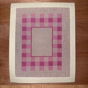 Custom Hand-Painted Needlepoint Canvas